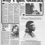 Peter Gabriel – Why I Quit Genesis – Melody Maker 6th September 1975